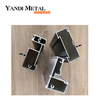 Custom powder coated Aluminum extruded profiles form Yandi Aluminum
