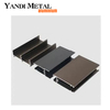 Hot selling aluminum profile manufacturer customers design anodized high quality extruded profiles in South Africa