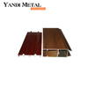 Hot selling aluminum profile manufacturer customers design anodized high quality extruded profiles in South Africa