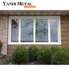 Modern anti-theft aluminum alloy glass Windows Double glazed inner opening and inverted casement Windows