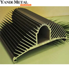 6061 sunflower shape automobile radiator extruded aluminum profiles heatsink aluminum alloy profile