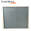 Popular ornamental garden fence new metal blade fence aluminum alloy high quality manufacturing