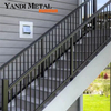 Newly designed aluminum fence railings are custom made for aluminum balconies and stair balconies of any size