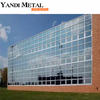 Double glazed frameless aluminum glass curtain wall facade panel exterior wall curtain wall