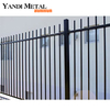 Privacy Garden fence Aluminum metal pickets decorated steel fence Wrought iron fence panels