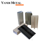 Hot anodized Fram aluminum material custom extruded aluminum door and window 6063 manufacturer
