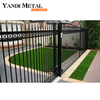 Top quality level slatted fence Slatted pool fence panel Outdoor aluminum garden privacy fence