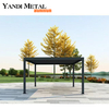 New pergola aluminum outdoor electric waterproof shutters pergola Yandi factory