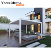Custom louver roof pergola garden canopy Outdoor pergola Electric aluminum pergola
