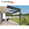Electric luxury Terrace gazebo Aluminum outdoor luxury garden gazebo Aluminum glass gazebo Garden aluminum gazebo