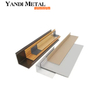 High quality custom dimensioned aluminum products L-shaped extruded aluminum corner profile L-shaped aluminum profile