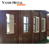 Discount modern popular indoor outdoor design aluminum sliding Windows New aluminum Windows