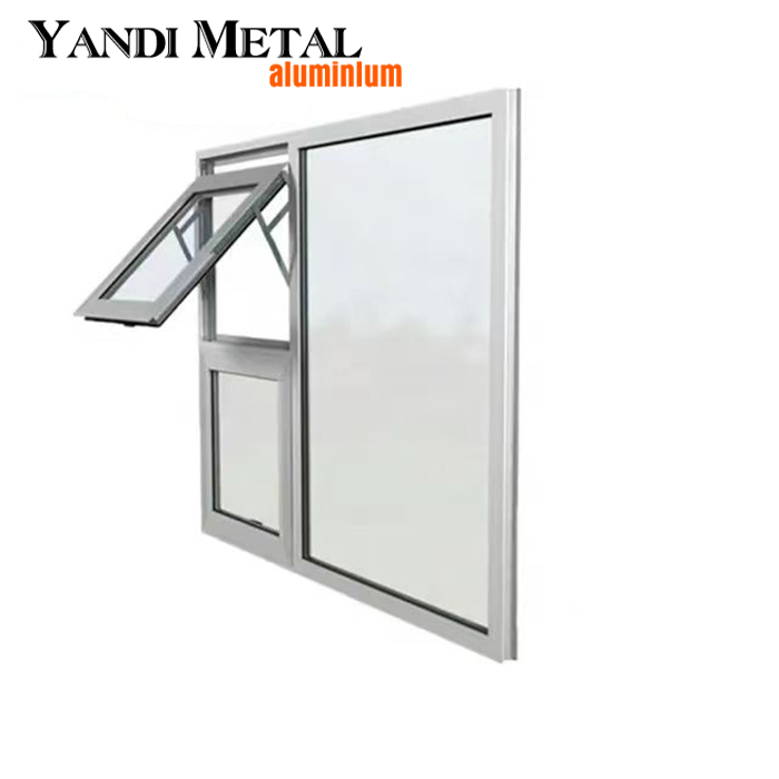 Aluminum casement Windows for apartments and hotels Tempered glass Windows Aluminum window frame folding Windows