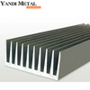 Aluminium flat heat pipe / aluminum heat sink large sizes / large diameter aluminum pipe manufacturer