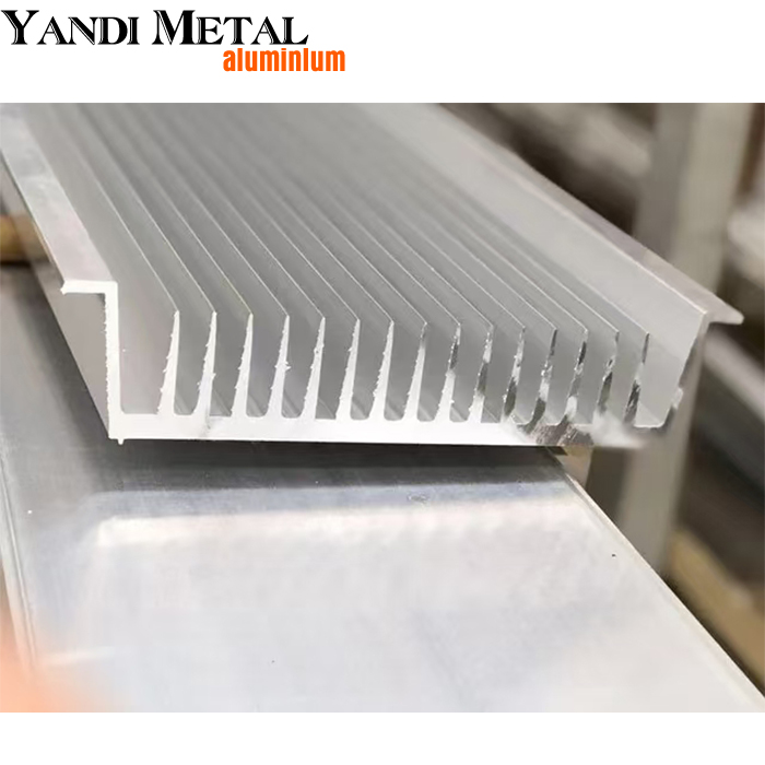 Custom Anodized Aluminum Heatsink Extrusion Aluminum Extruded Profile Power Supply Inverter Aluminum Heat Sink