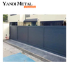 Modern cantilever gate system Garden Aluminum Pedestrian gate Automatic privacy sliding Aluminum cantilever gate kit