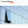 Sun waterproof custom colored silver glass aluminum curtain wall louvers exterior alloy exterior trim