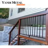 Newly designed aluminum fence railings are custom made for aluminum balconies and stair balconies of any size