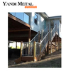 Modern design Aluminum metal balcony railing Design aluminum railing stair railing