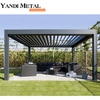 Sliding glass door gazebo Aluminum outdoor waterproof garden Electric outdoor gazebo and aluminum outdoor gazebo