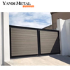 Garden WPC wood-plastic composite gate and fence design