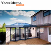 Factory latest design modern villa aluminum front door sliding door aluminum profile