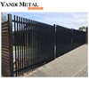 Safety powder-coated aluminum pool fence panels Anti-climbing metal horizontal garden patio fence panels