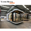 Newly designed Wholesale prefabricated house space capsule Hotel Container Family Pod Outdoor mobile small house luxury space capsule