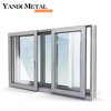 Long life double sash window Single sash window aluminum double housing soundproof window