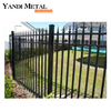 Outdoor aluminum frame privacy fence for garden and home