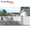 Manufacturers custom luxury aluminum alloy double door villa entrance gate aluminum art casting aluminum door
