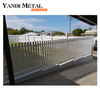 Easy to install low maintenance aluminium garden fence profile network for home outdoors