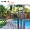 Decorative security fence Garden fence Aluminum Modern metal fence aluminum quality is good