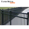 Top quality level slatted fence Slatted pool fence panel Outdoor aluminum garden privacy fence