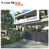 Privacy Aluminum balcony Security Black powder-coated aluminum fence network gate garden fence panel