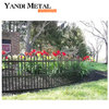 The factory directly supplies different sizes of powder coatings for outdoor aluminum strip guardrail panels for private garden aluminum fences