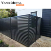 Aluminum alloy factory design slatted fence