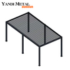 Hot selling pergola aluminum outdoor electric easy assembly pergola aluminum outdoor waterproof