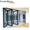 Best Price Custom Commercial Home Hotel decor Sliding doors Aluminum bathroom mesh doors Modern design