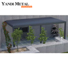 Yandi aluminum pergola outdoor garden wall hanging aluminum pergola manual electric custom pergola aluminum profile
