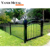 Yandi powder-coated aluminum composite fence panels are of good quality and easy to assemble for outdoor decoration