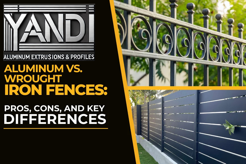 Wrought Iron vs. Aluminum Decorative Fences A Modern Comparison