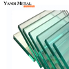 Glass curtain wall double pane window glass panels
