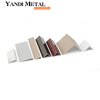 High quality custom dimensioned aluminum products L-shaped extruded aluminum corner profile L-shaped aluminum profile