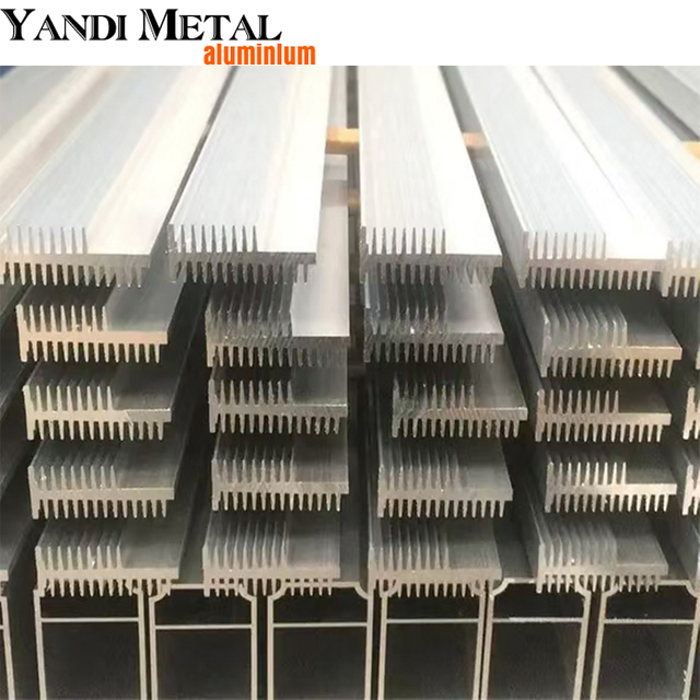 Customized hot sell anodized aluminum alloy extrusion heat sink profile