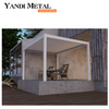 Selling quality waterproof function garden aluminum pergola pergola system waterproof louver roof