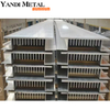 Aluminium flat heat pipe / aluminum heat sink large sizes / large diameter aluminum pipe manufacturer