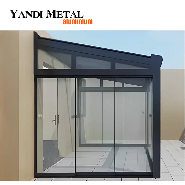 Solarium Professional custom aluminum solarium Garden Solarium glass house