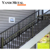 High quality customized balcony staircase safety aluminum railing pavement corridor railing aluminum handrail