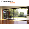 Double glazed exterior accordion folding aluminum doors double folding doors